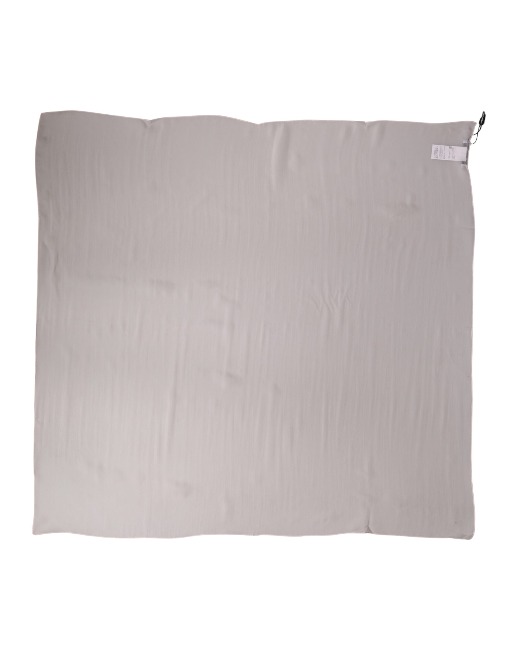 Světle růžový hedvábný nákrčník/foulard 91,5 cm x 88 cm šátek