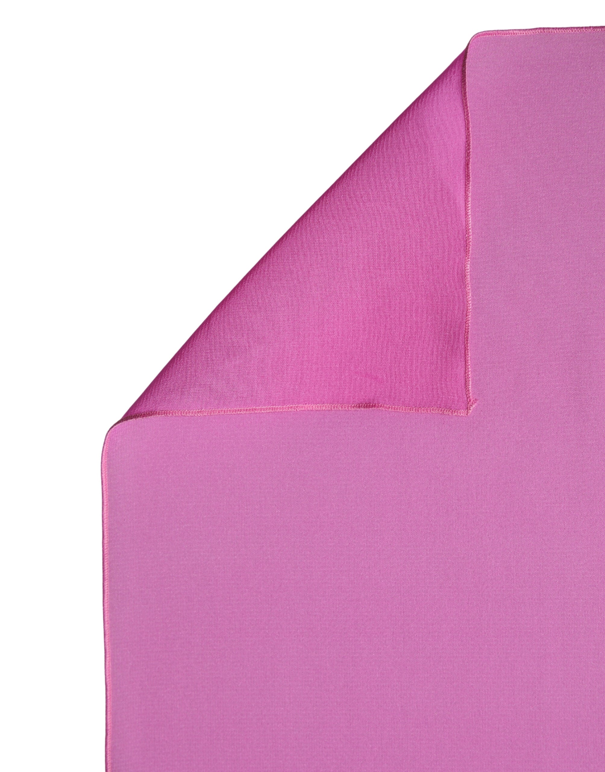 Růžový hedvábný nákrčník pro ženy 200cm x 64cm Šála
