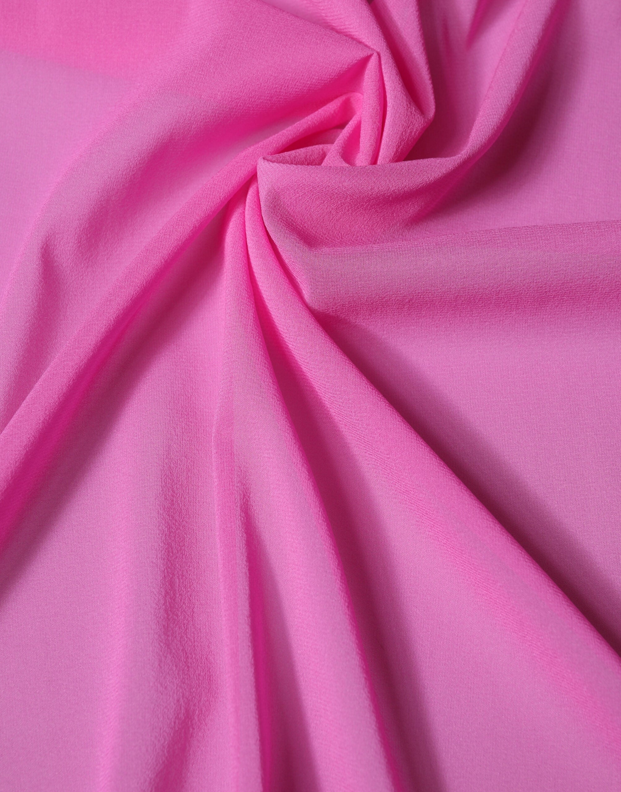 Růžový hedvábný nákrčník pro ženy 200cm x 64cm Šála