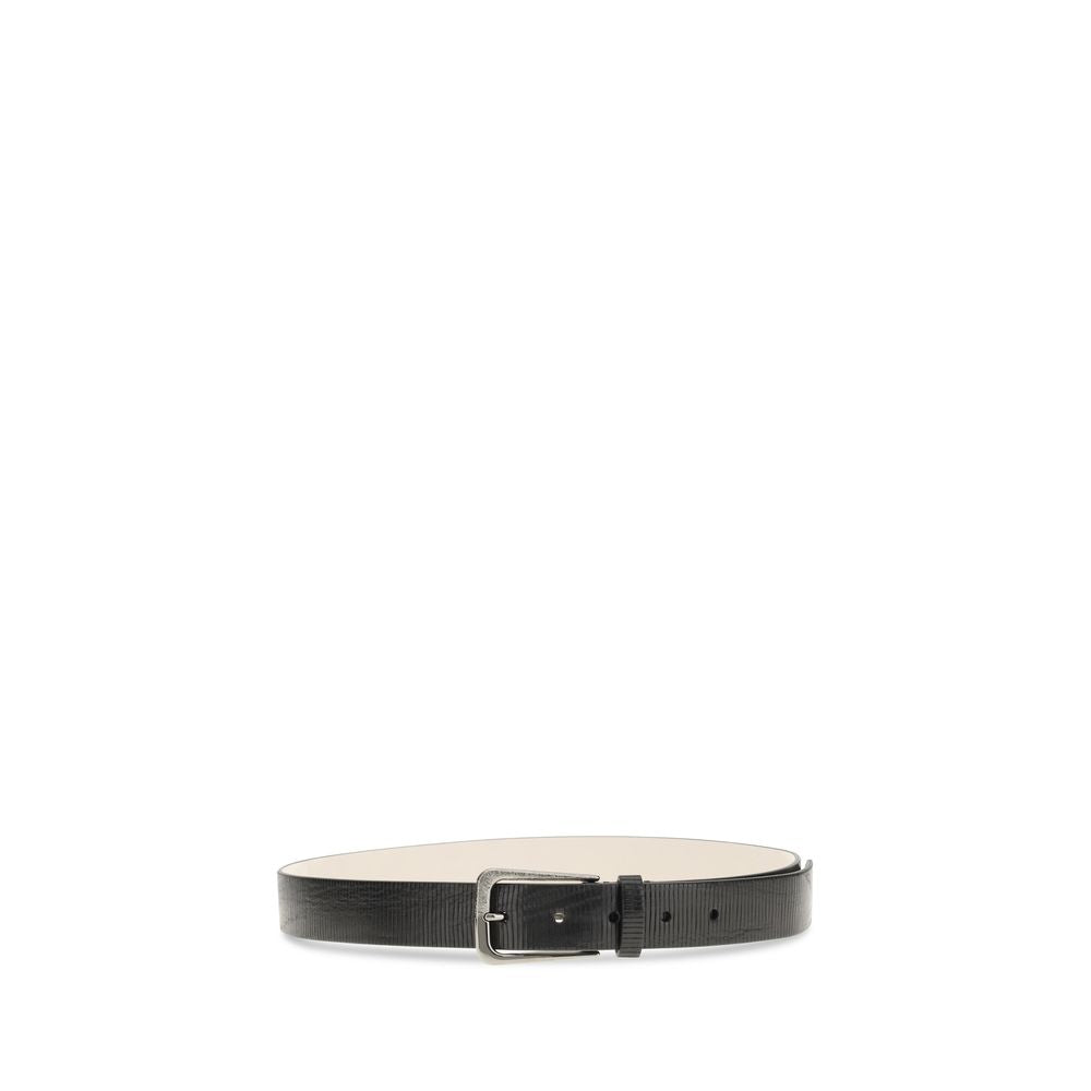 Black Calf Leather Bos Taurus Regular Belt