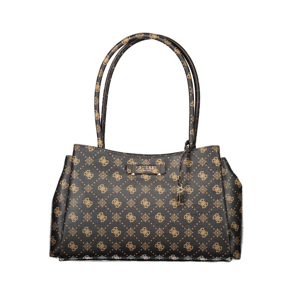 Marrone Poliuretano Women Handbag
