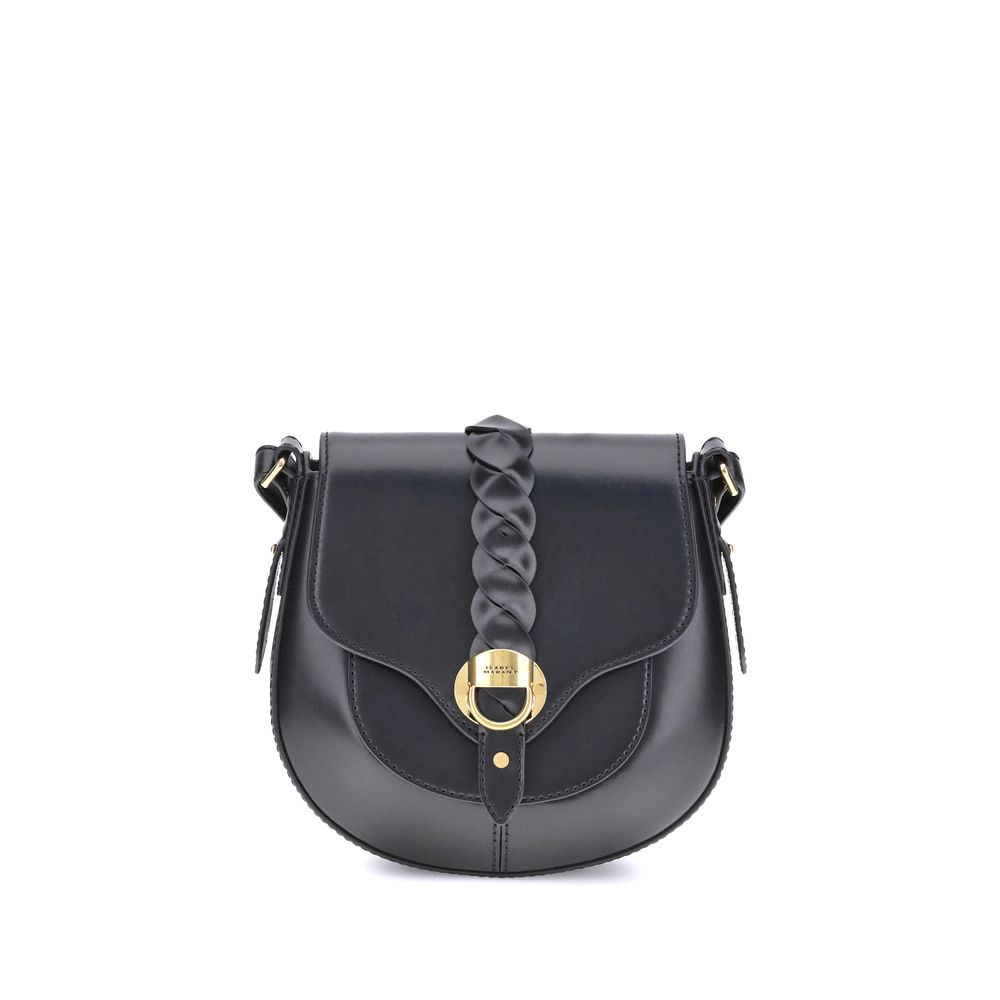 Black Calf Leather Bos Taurus Shoulder Bag