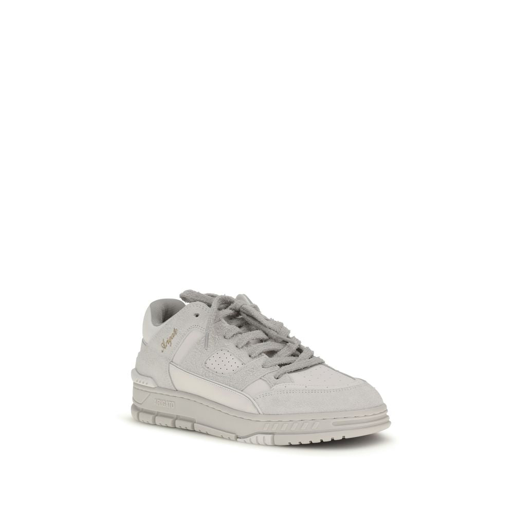 White Calf Leather Bos Taurus Athletic Sneakers