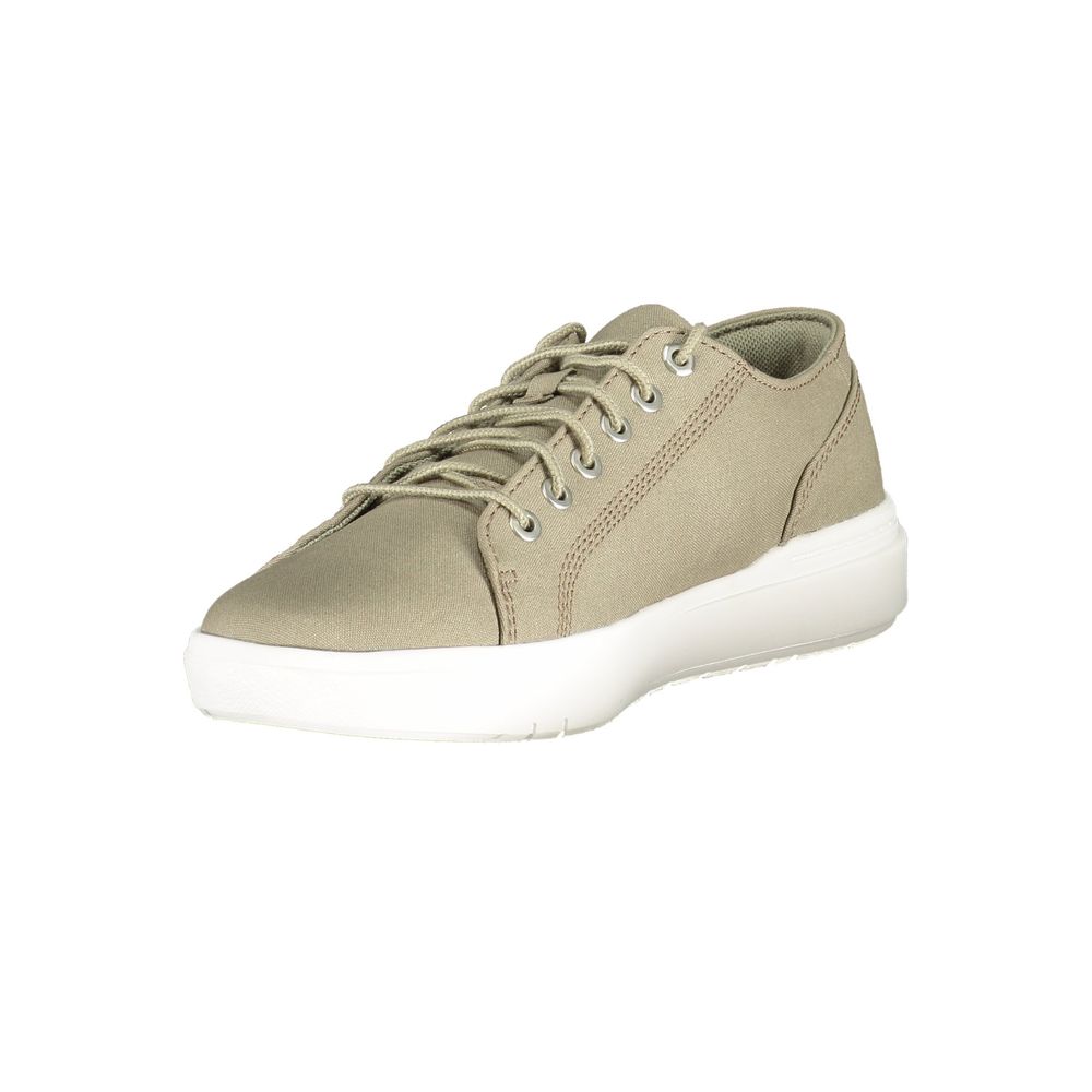 Verde Poliestere Uomo Sneaker