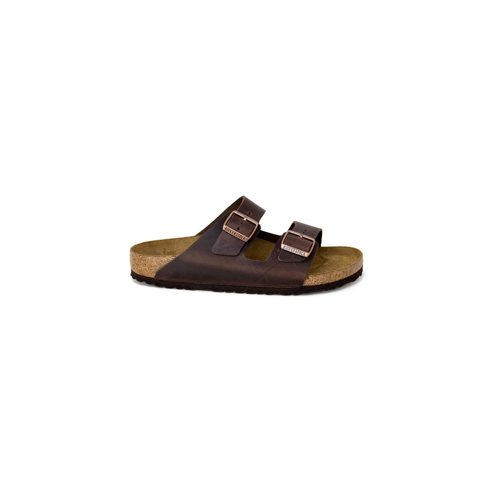 Brown Leather Slippers
