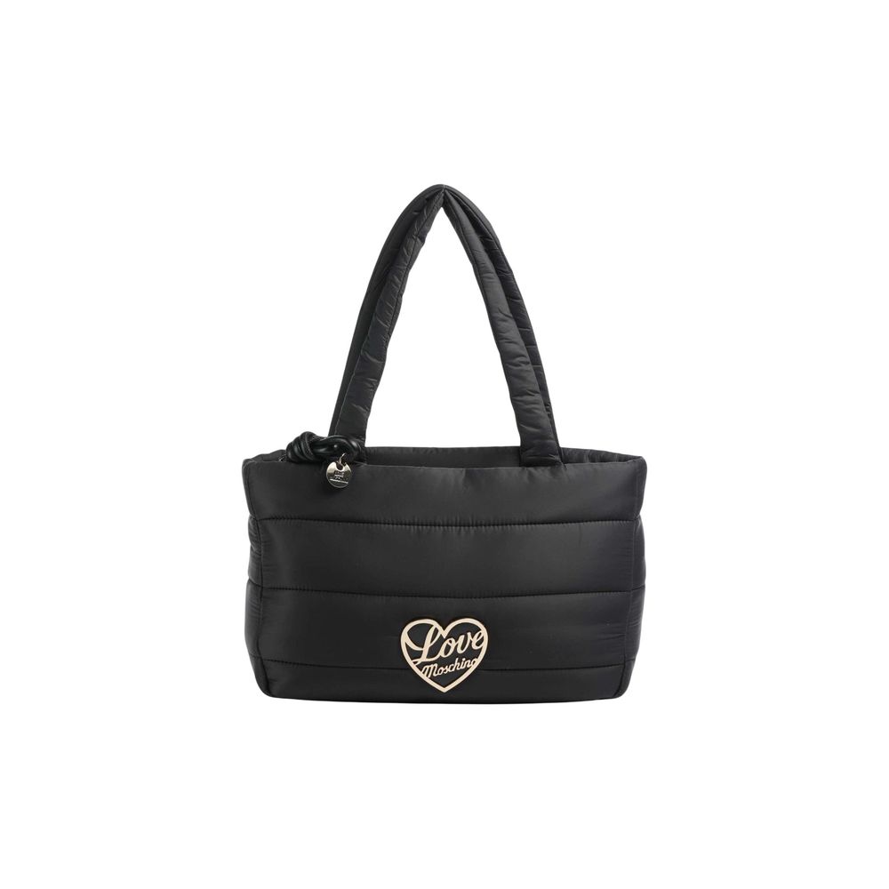 Black Nylon Handbag