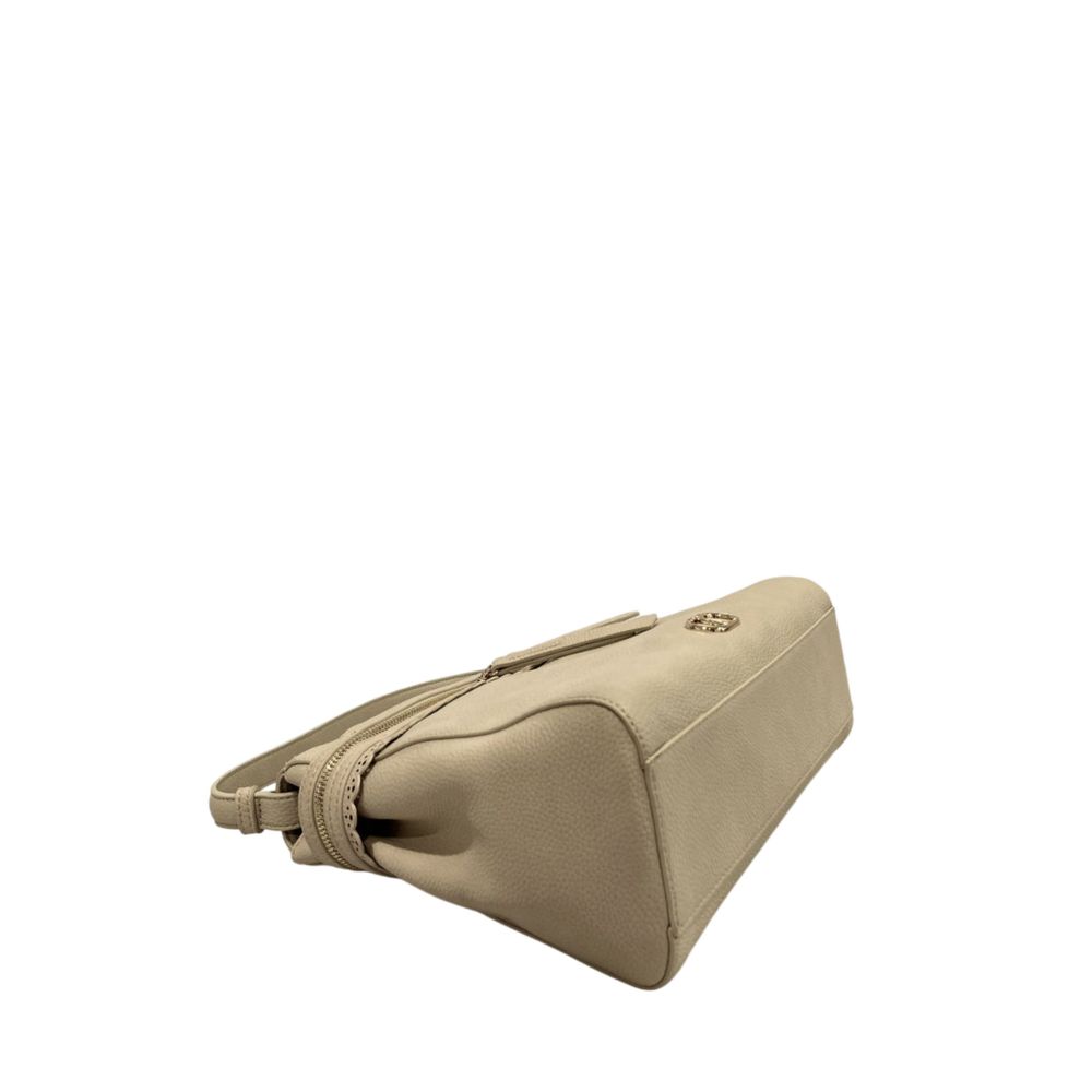 Beige PU Women Handbag