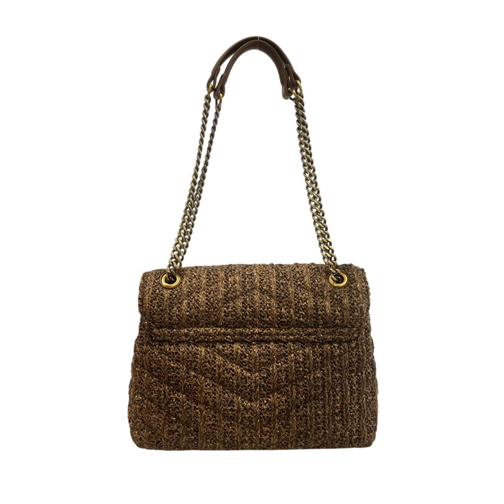 Hnědá dámská crossbody kabelka z polypropylenu