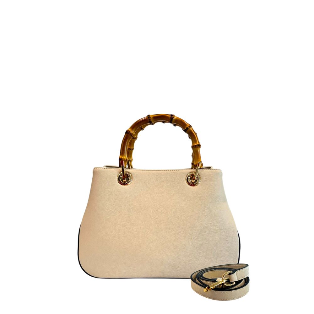 Beige PU Women Handbag