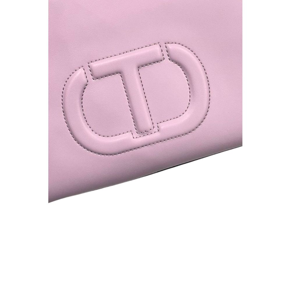 Purple PU Women Handbag