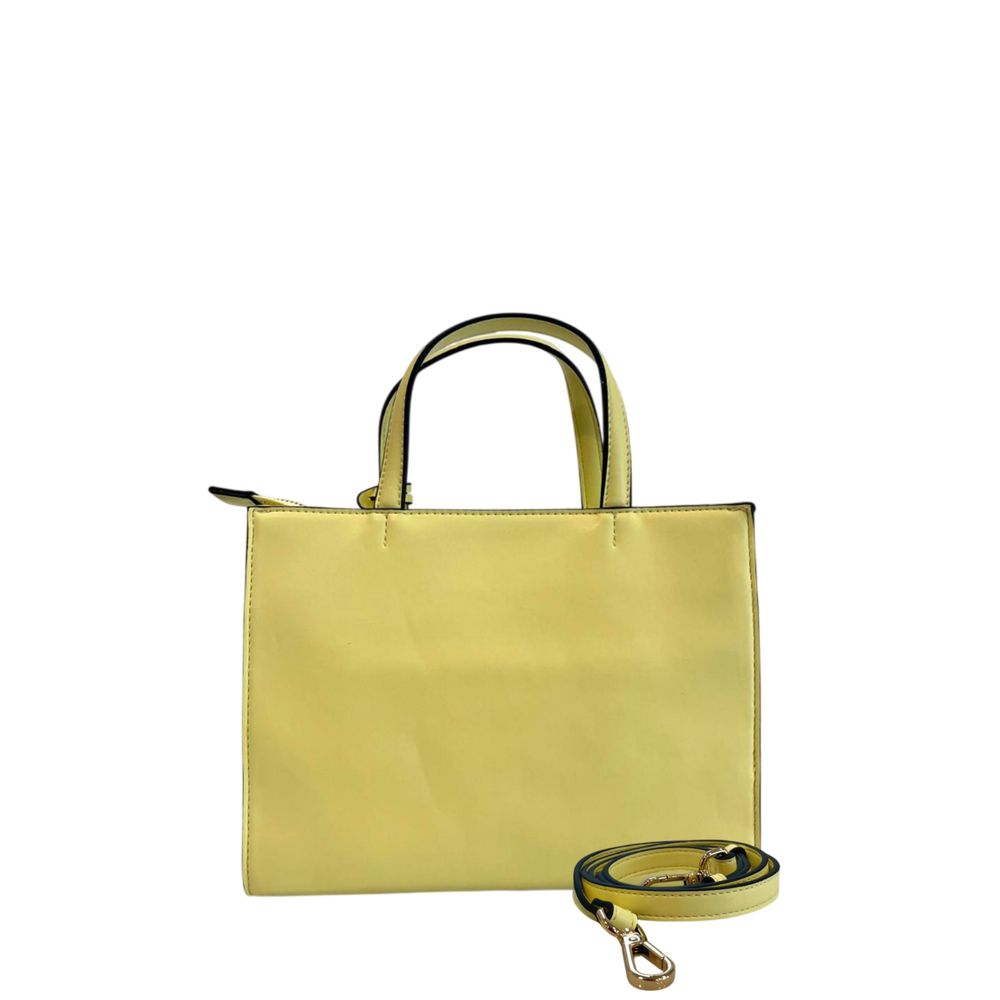 Bicolor Polyethylene Shoulder Bag