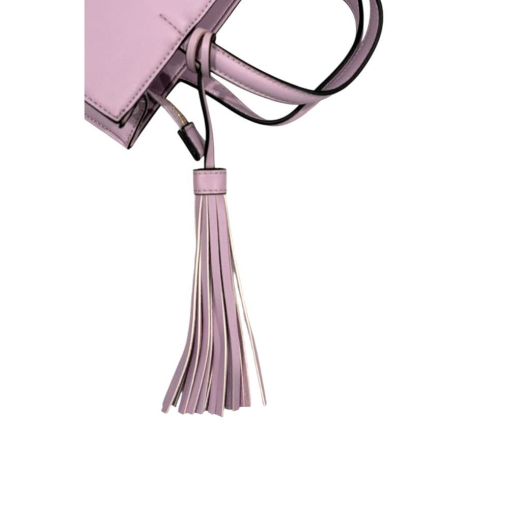 Purple PU Women Handbag