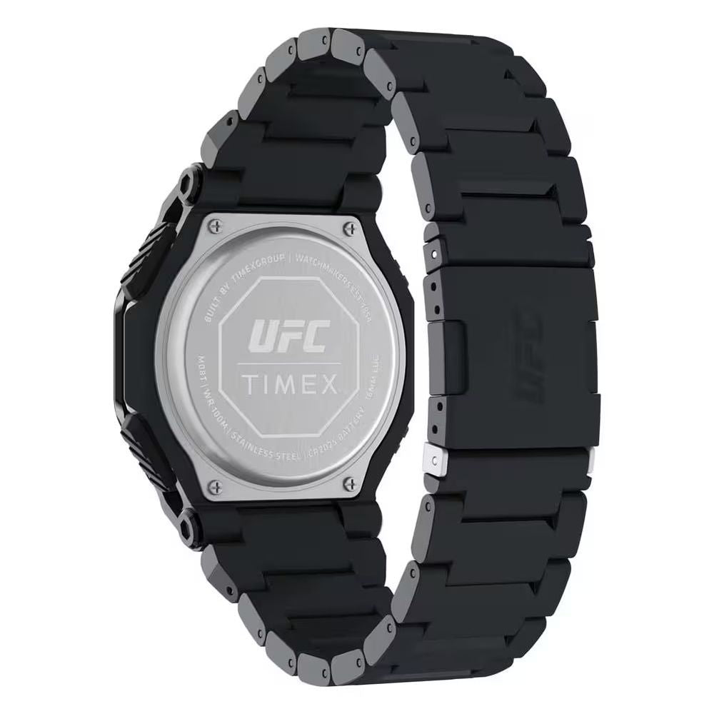 Black Stainless Steel Sport Watch