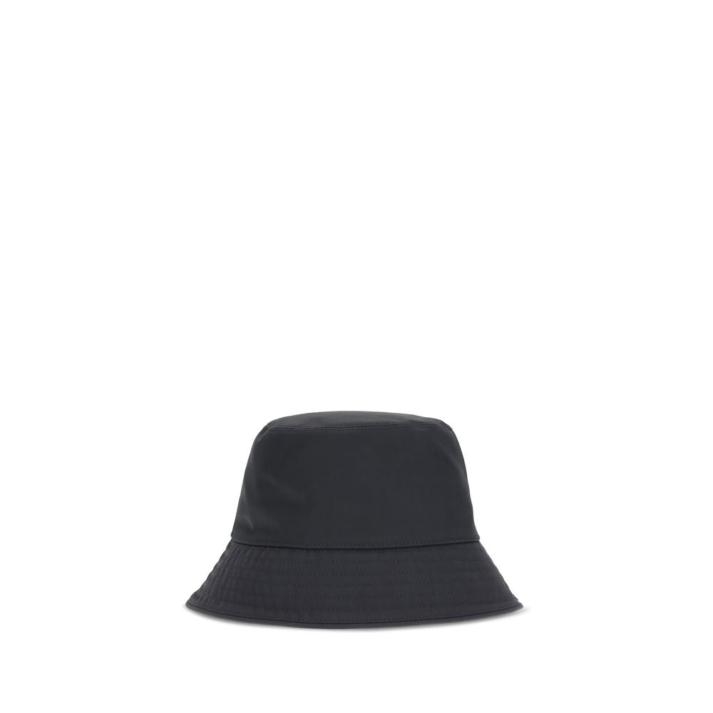 Blue Cotton Bucket Hat