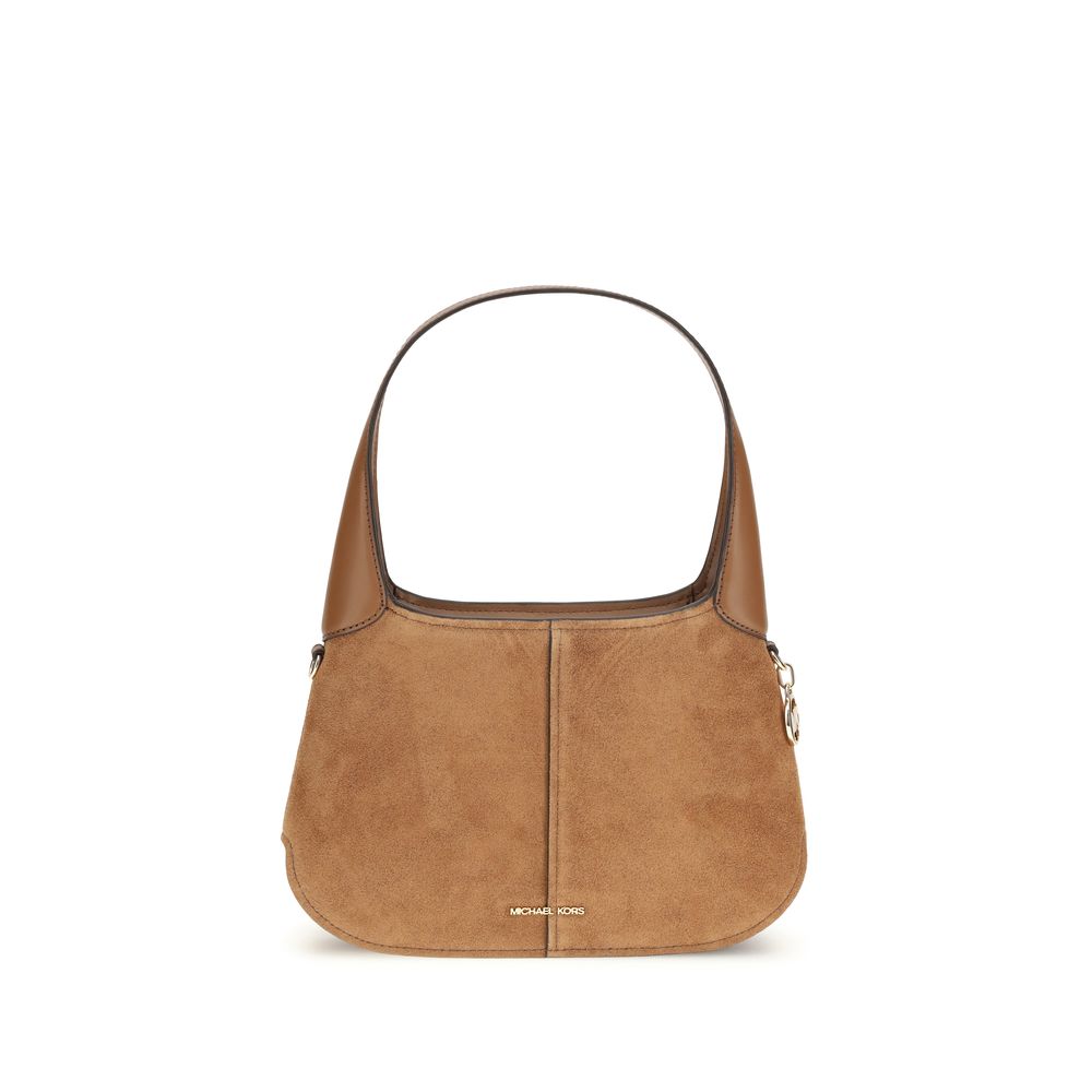 Beige Calf Leather Bos Taurus Shoulder Bag