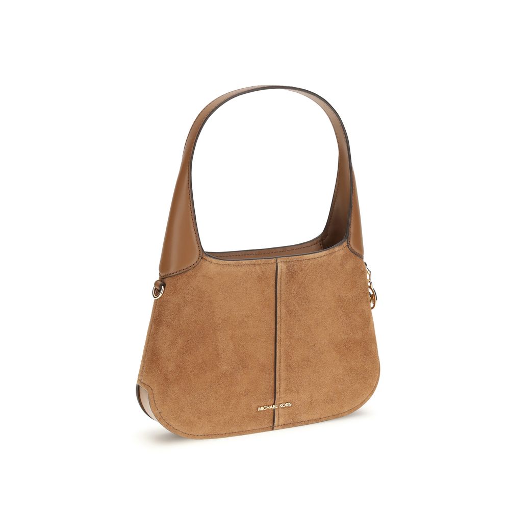 Beige Calf Leather Bos Taurus Shoulder Bag