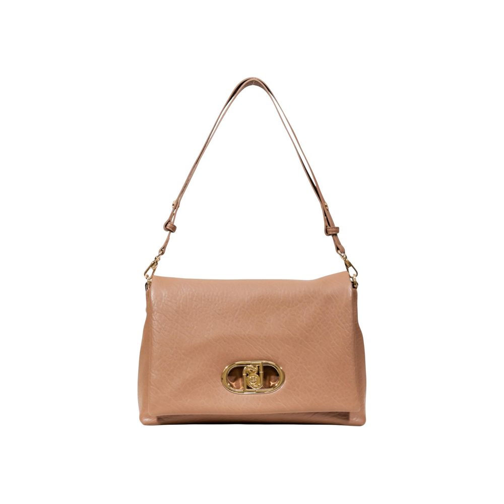 Beige Polyethylene Handbag