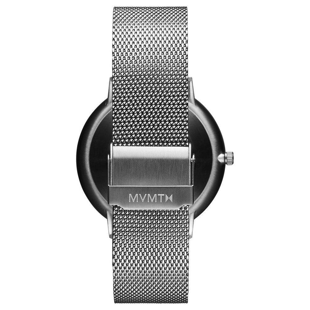 Gray Stainless Steel Dress Watch