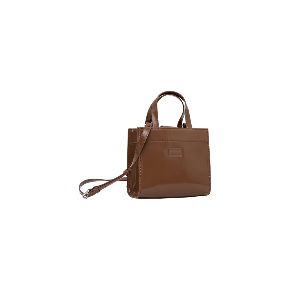 Beige Polyethylene Handbag
