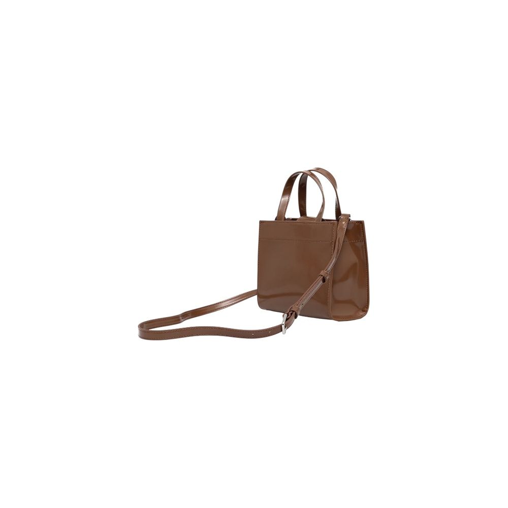 Beige Polyethylene Handbag