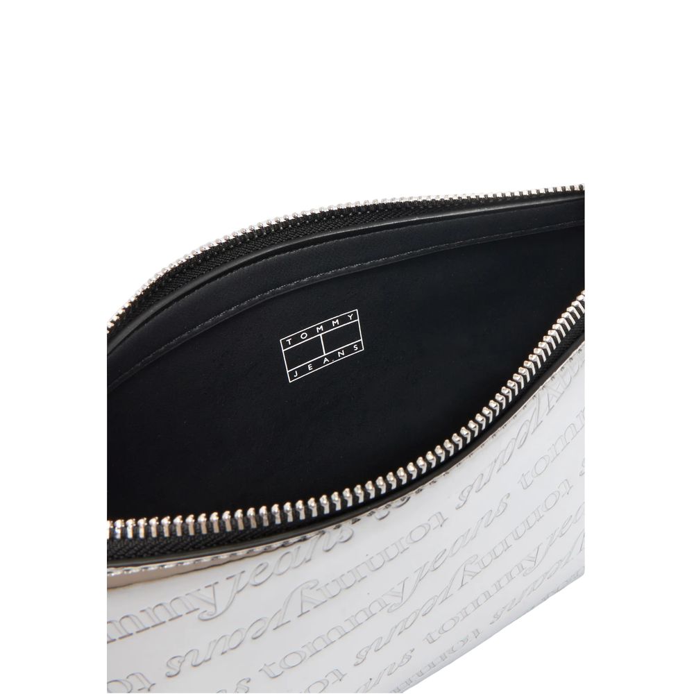 Silver Polyethylene Handbag