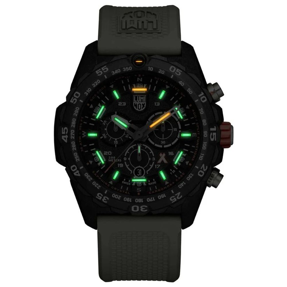 Beige Resin Sport Watch