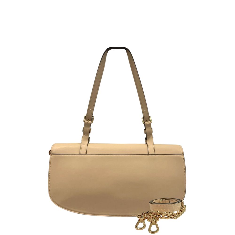 Žlutá PU dámská crossbody