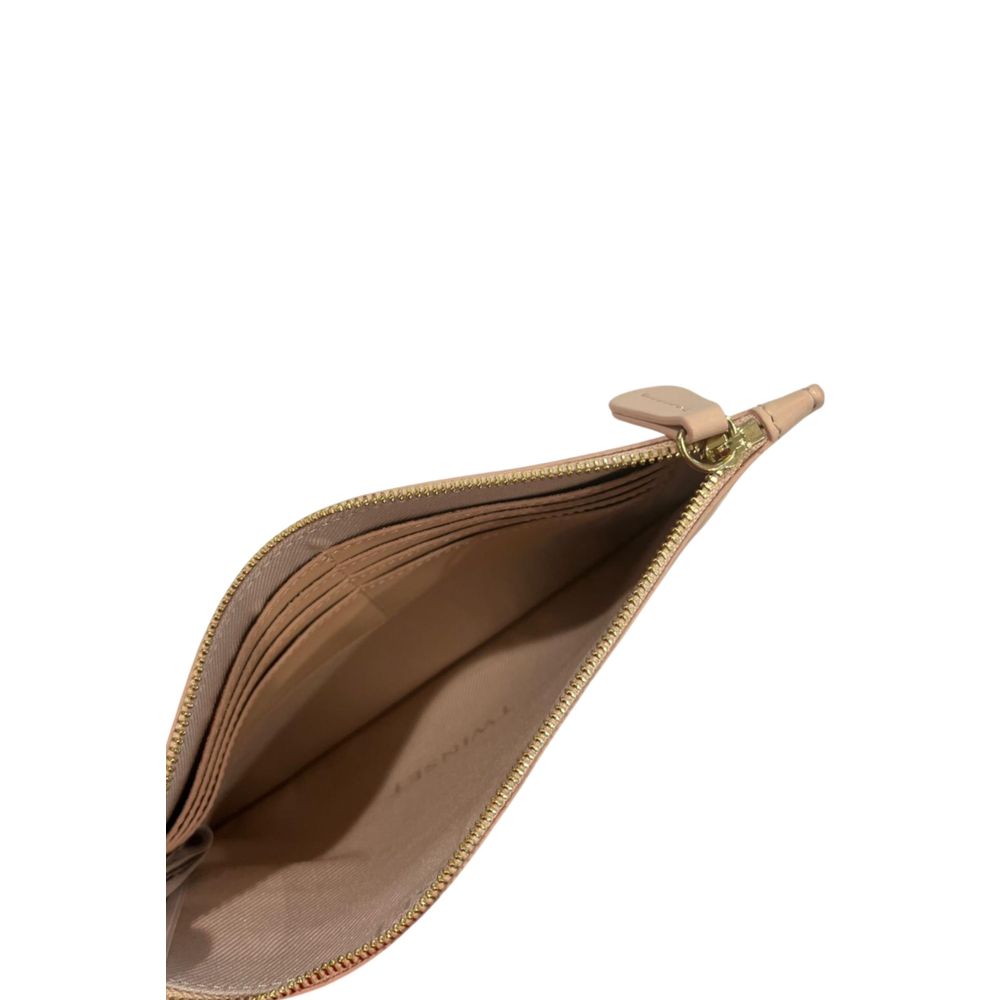 Růžové polyuretanové psaníčko pro ženy