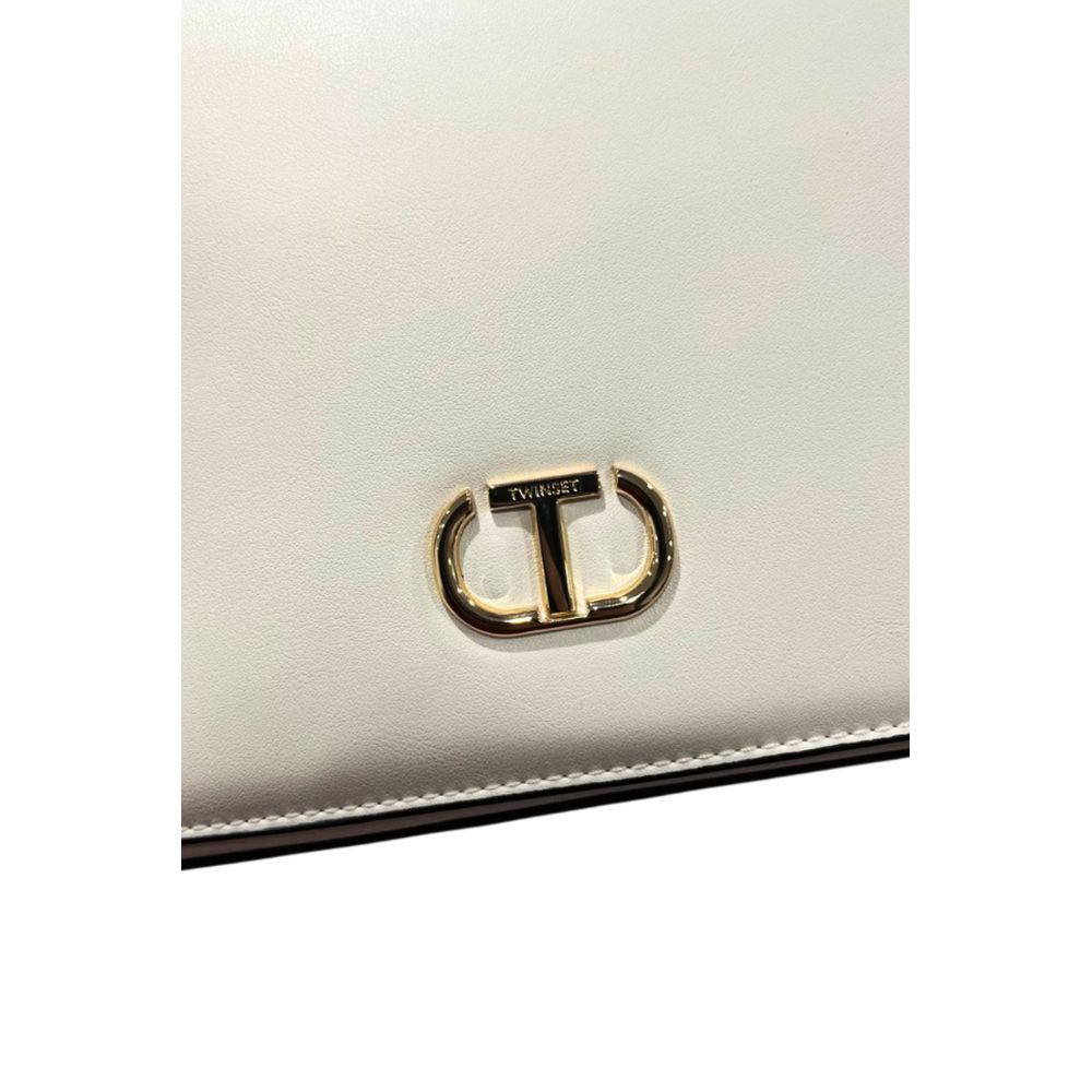 Bílá dámská crossbody kabelka z PU kůže