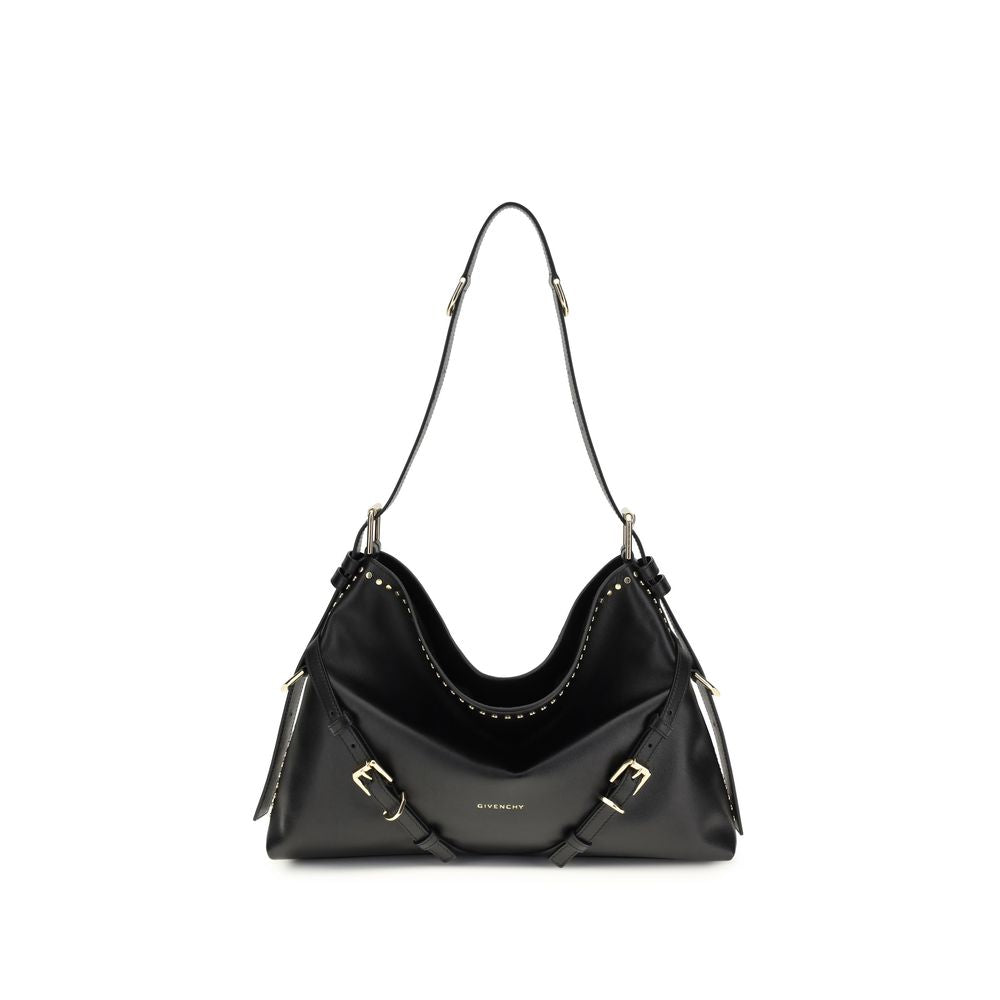 Black Calf Leather Bos Taurus Shoulder Bag