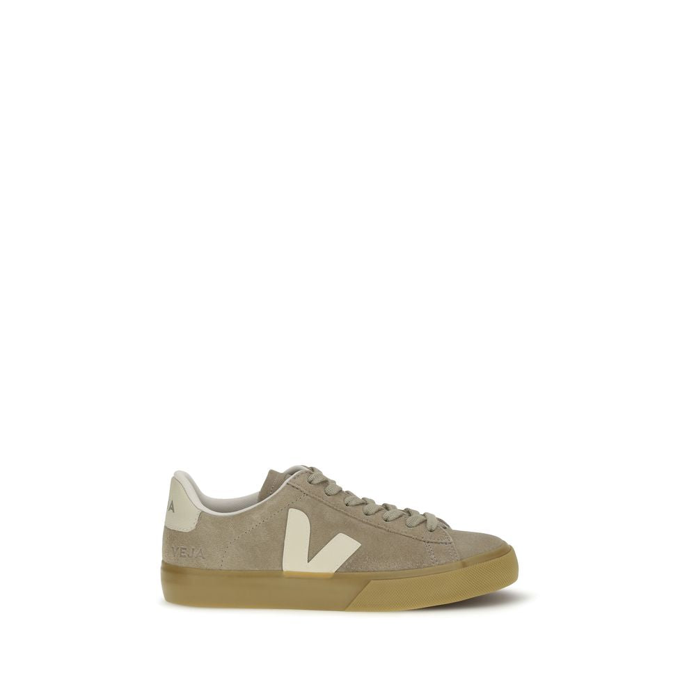 Beige Calf Leather Bos Taurus Sneakers