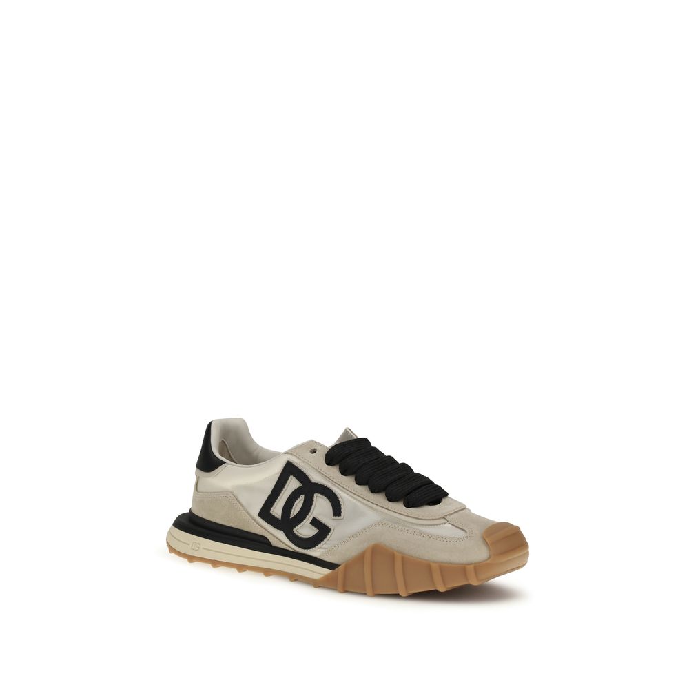 Multicolor Polyamide Athletic Sneakers