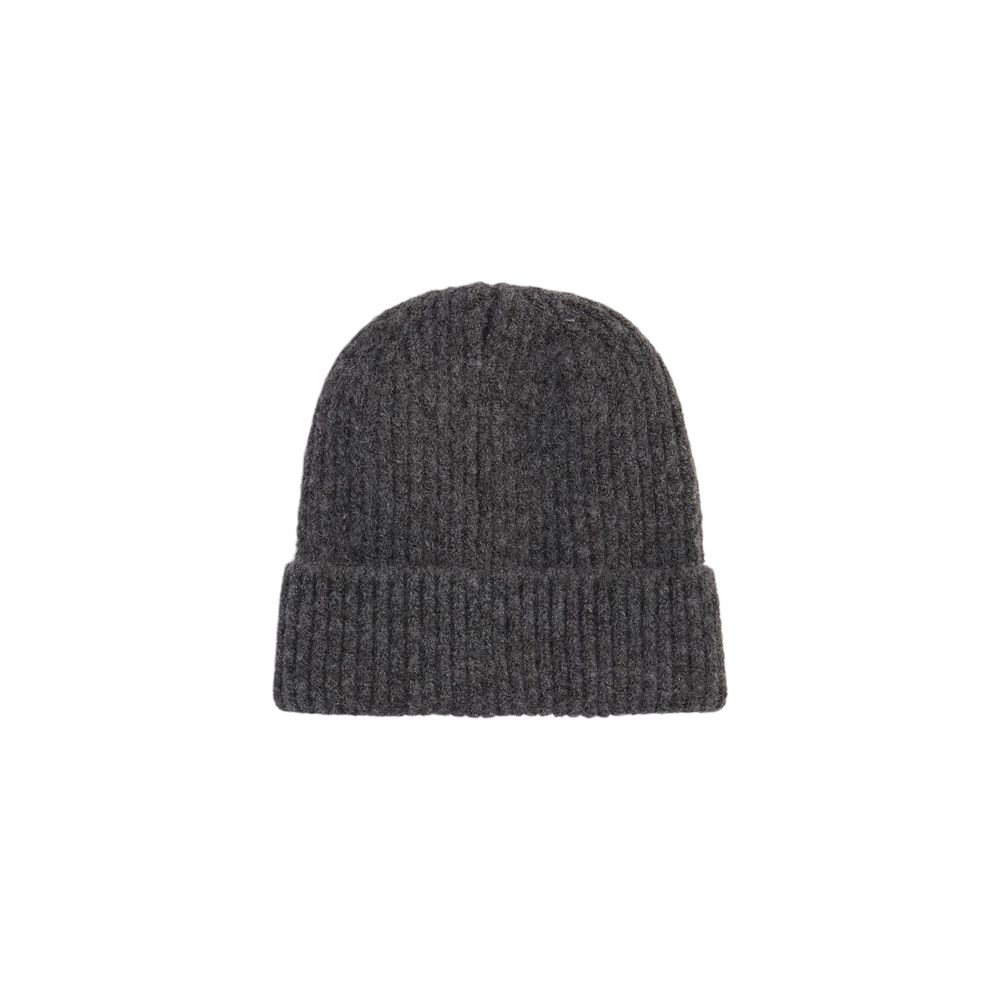 Gray Polyester Beanie