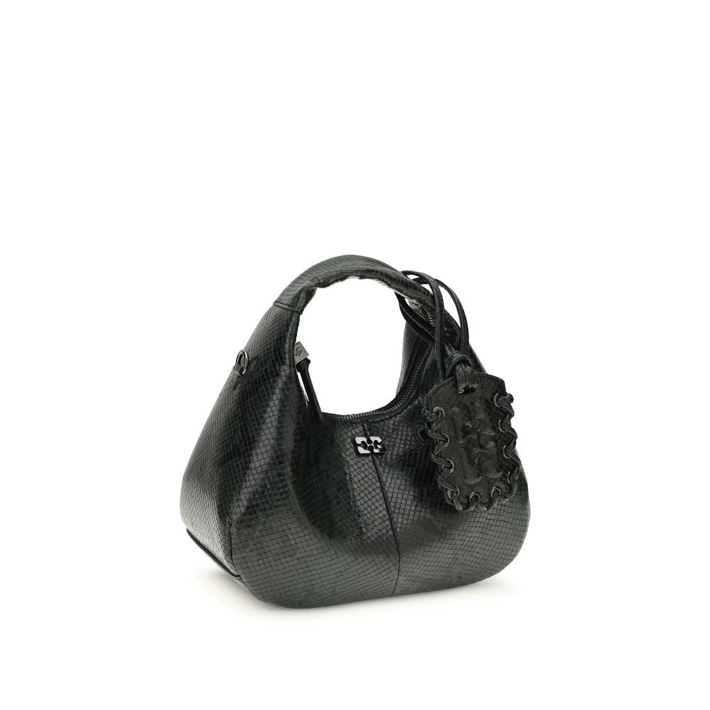Black Recycled Polyester Handbag
