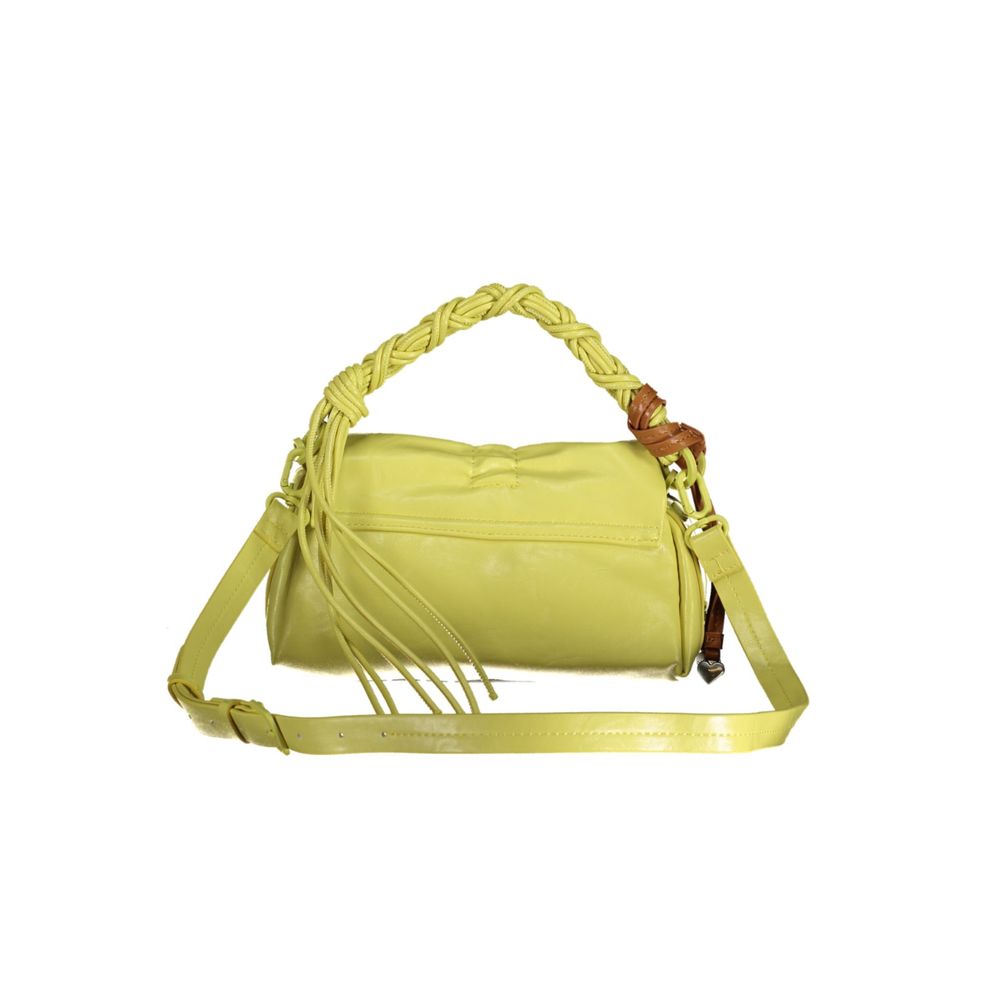 Giallo Polyurethane Women's Handbag