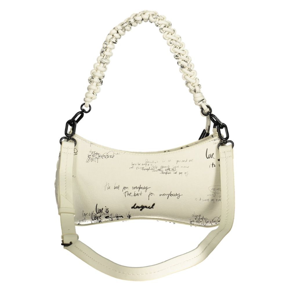 Bianco Poliuretano Women Handbag