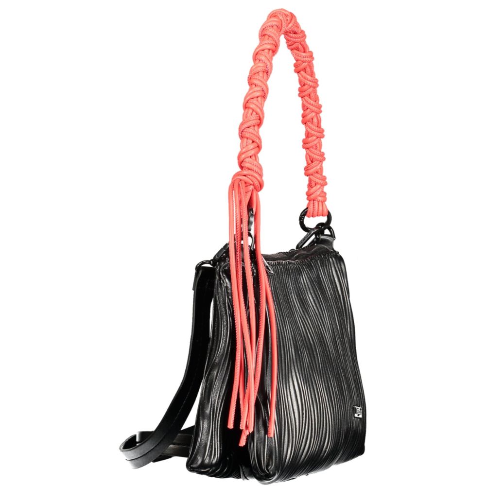 Black Polyethylene Handbag