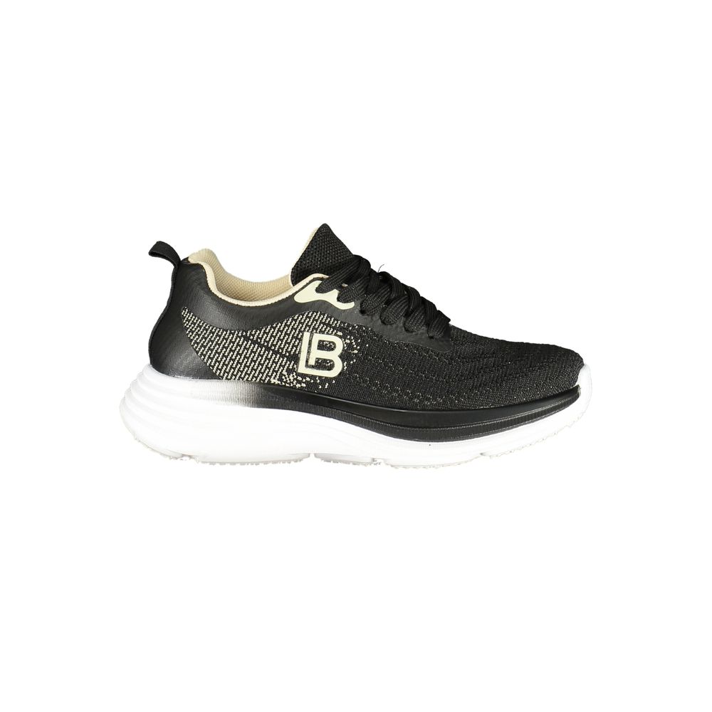 Černé polyesterové dámské tenisky