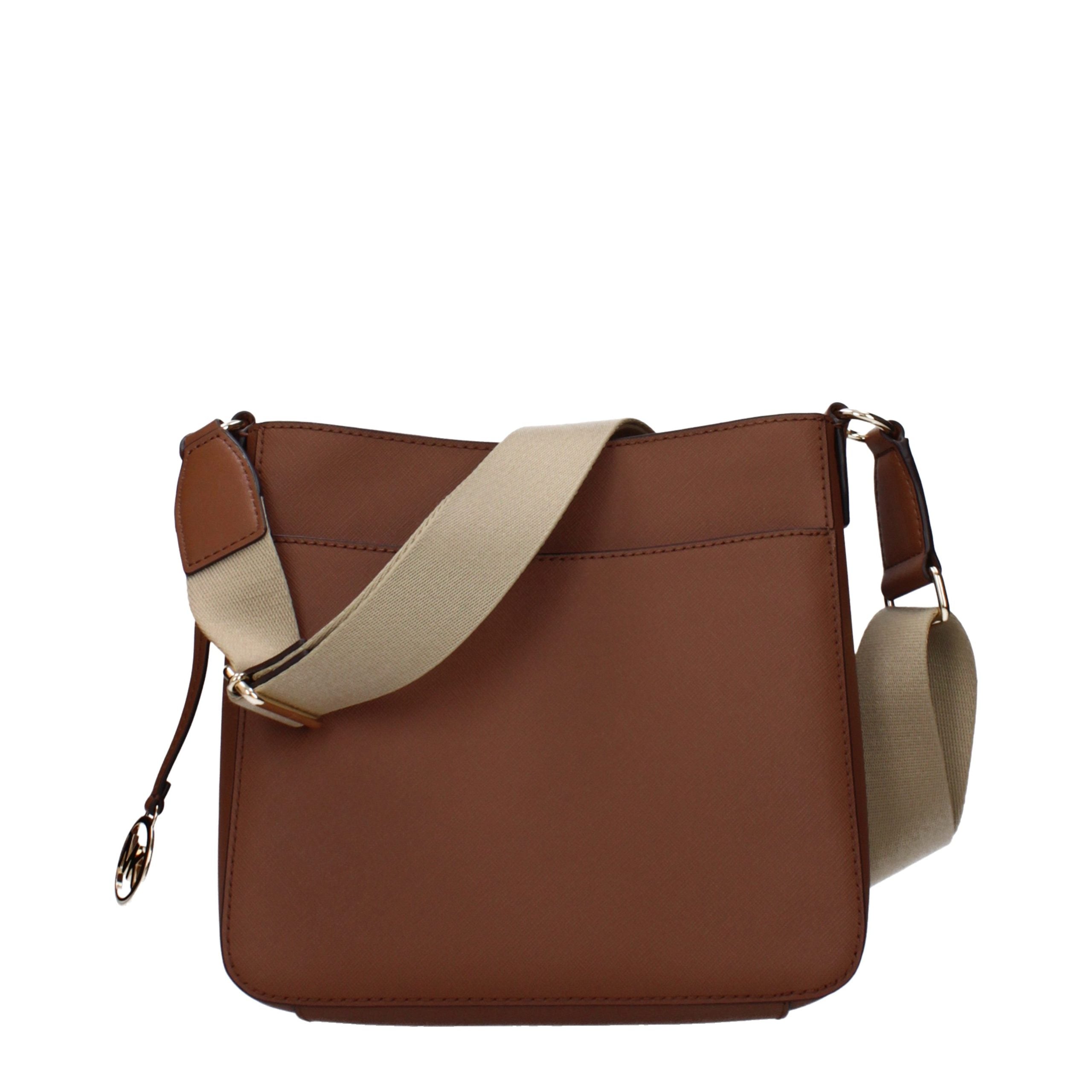 Brown Leather Shoulder Bag