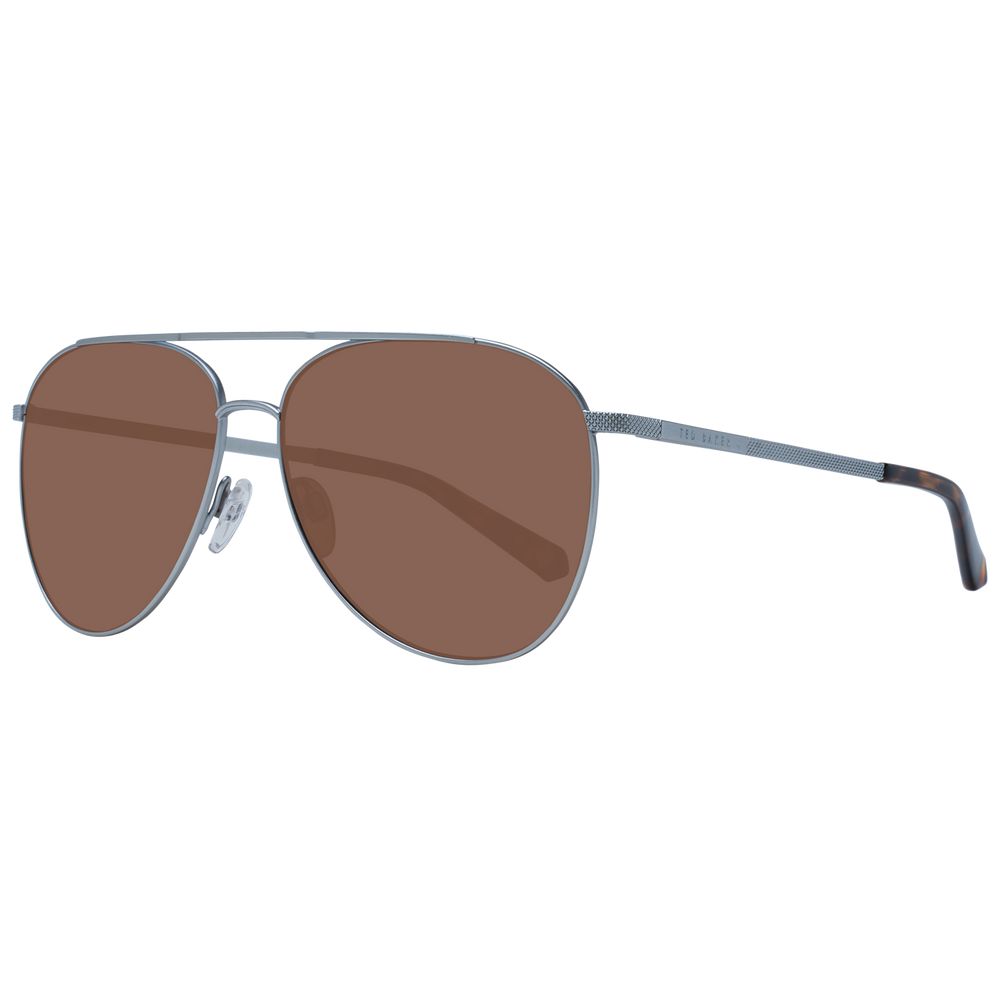 Silver Stainless Steel Sunglasses