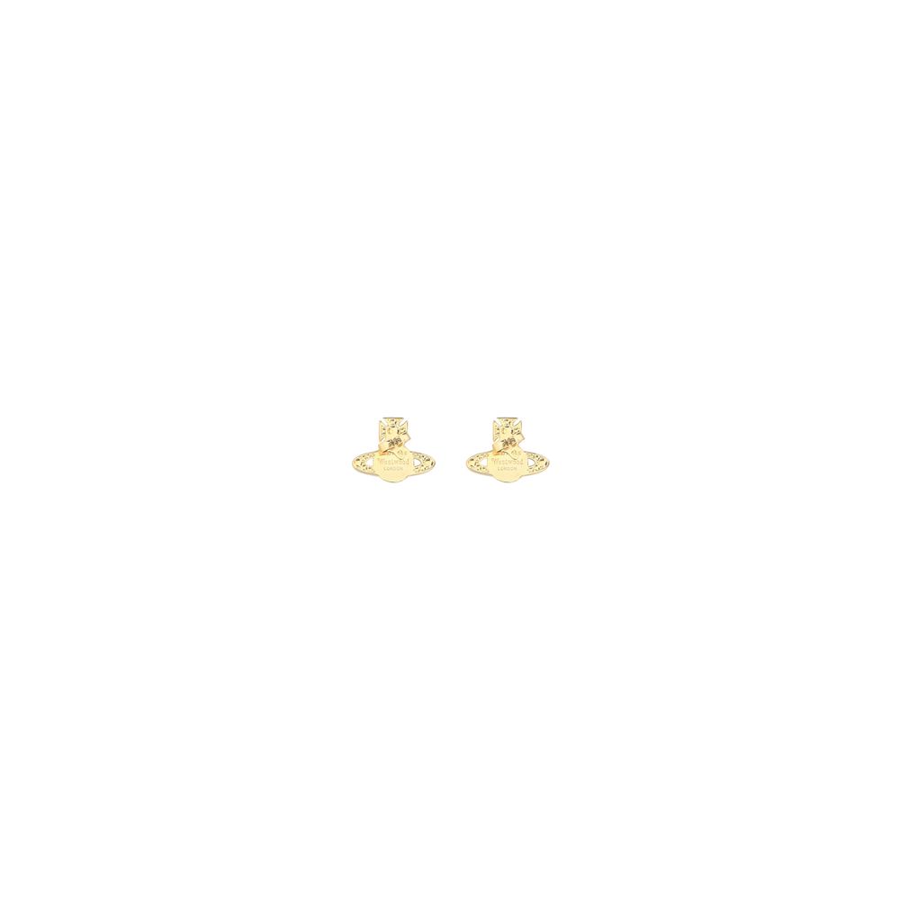 Gold Brass Earrings