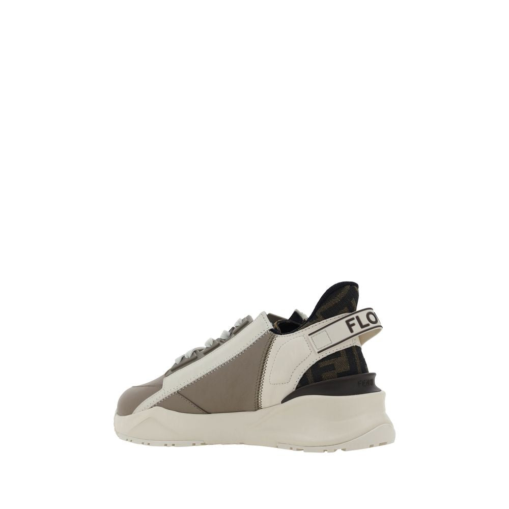 Brown Calf Leather Bos Taurus Athletic Sneakers