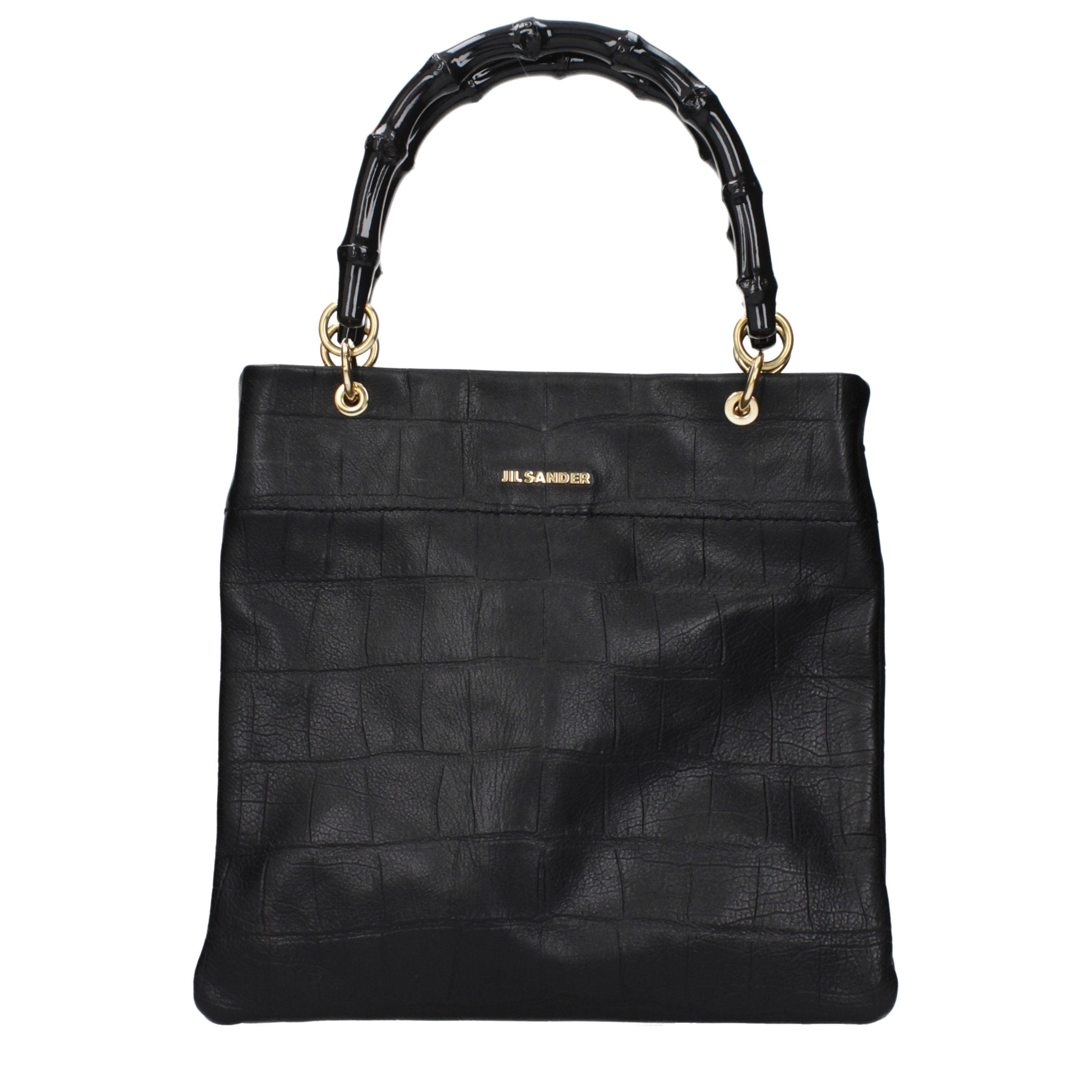 Black Leather Handbag