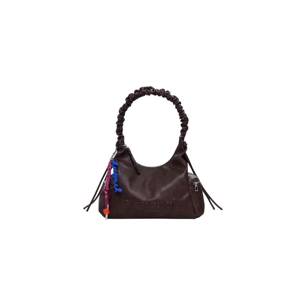 Brown Polyethylene Handbag