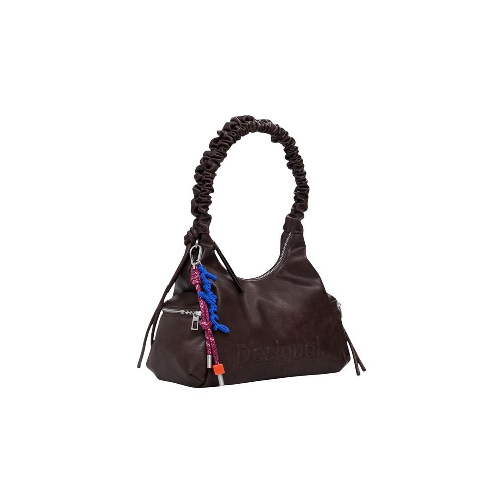 Brown Polyethylene Handbag