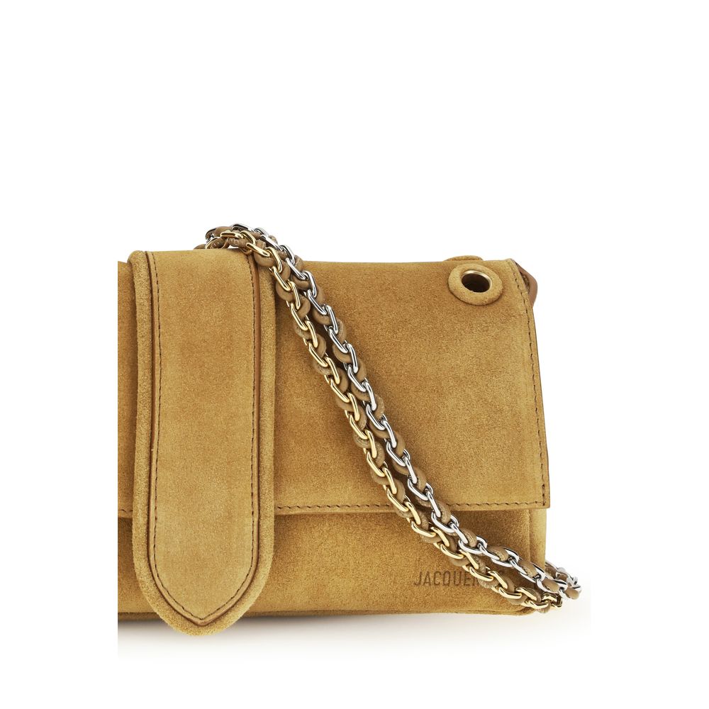 Beige Calf Leather Bos Taurus Shoulder Bag - styloora.cz