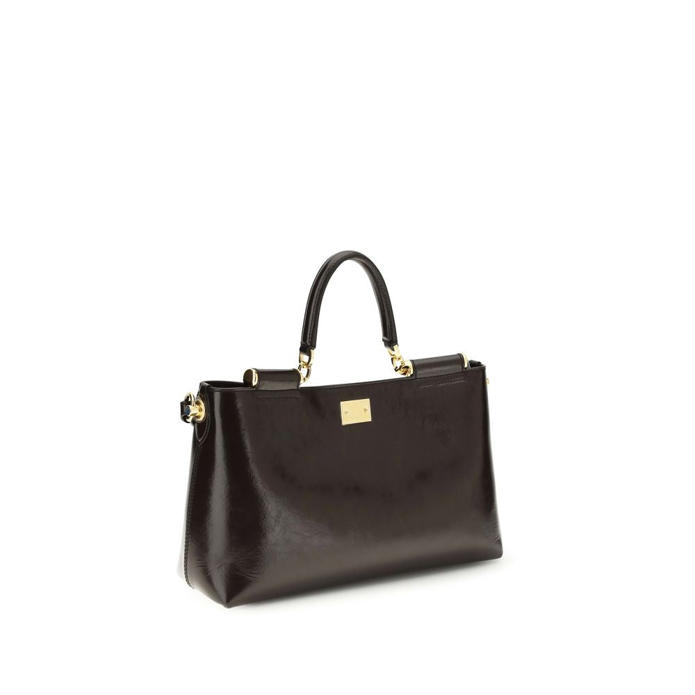 Brown Calf Leather Bos Taurus Handbag