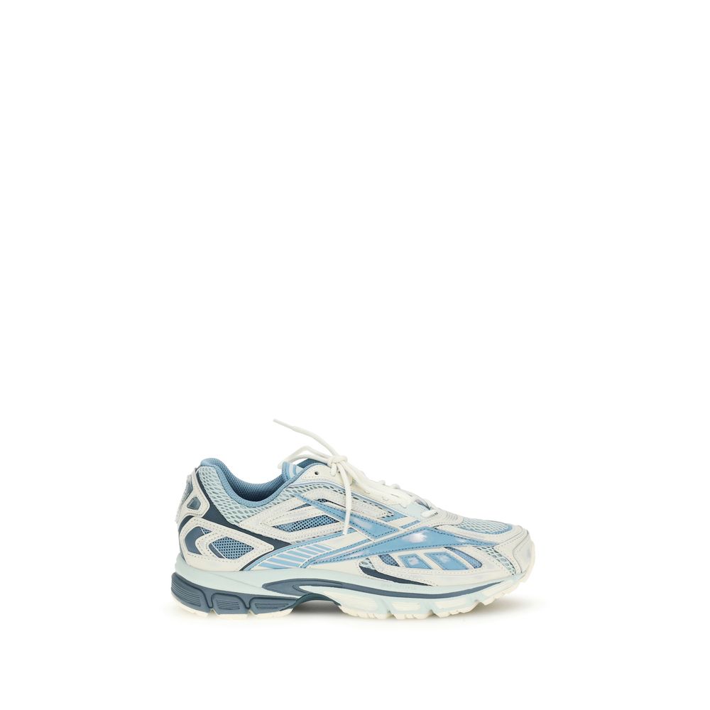 Blue Polyethylene Athletic Sneakers