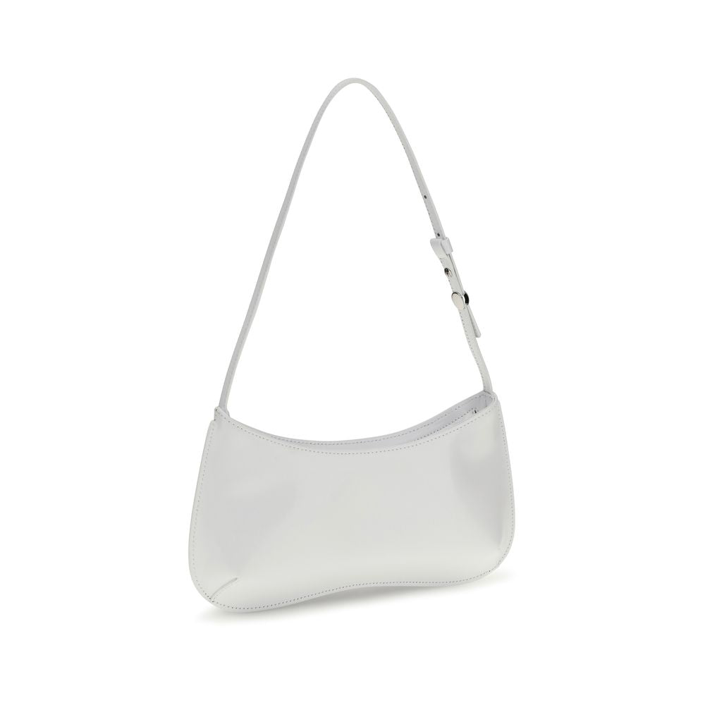 White Calf Leather Bos Taurus Shoulder Bag