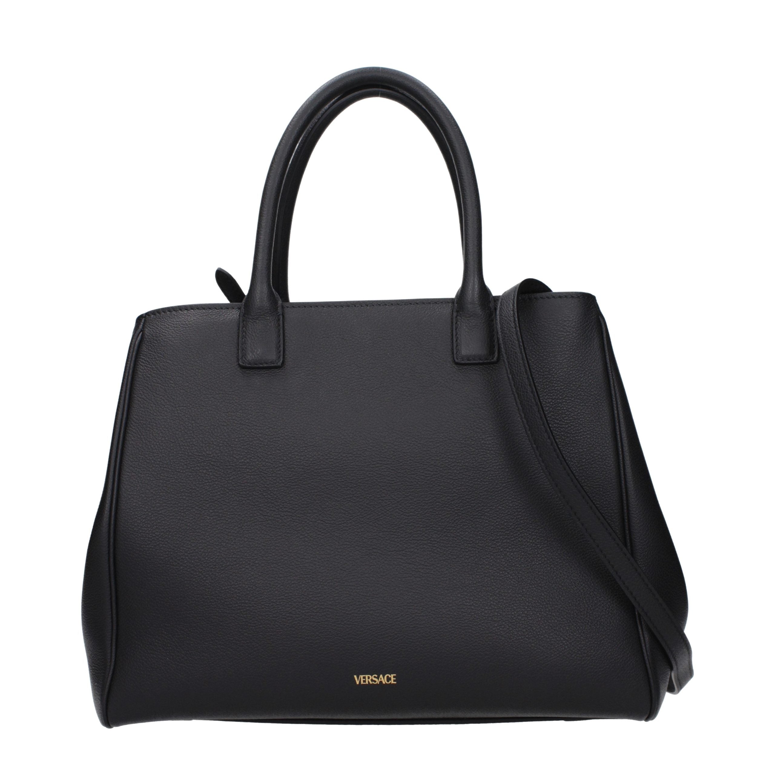 Black Leather Handbag